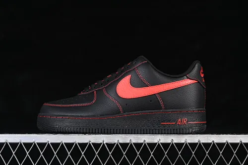 All categories Nk Air Force 1 Air Force series Nk Air Force 1 Low Air Force low-top Nike Air Force 1'07 Low black and red Air Force 1 low-top casual sneakers ZH0316-142